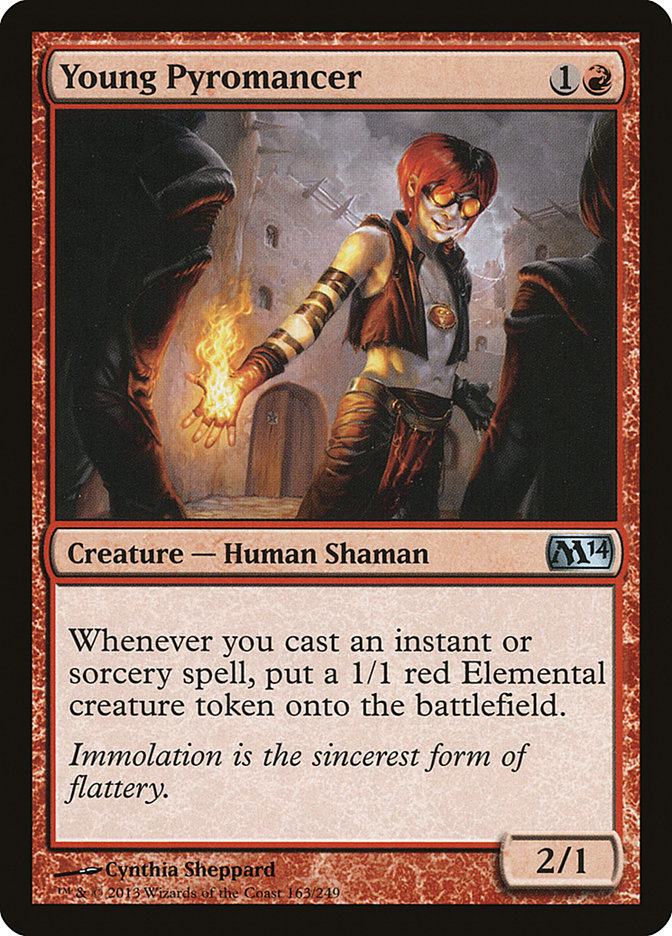 Young Pyromancer, or as his friends know him, Young Peazy